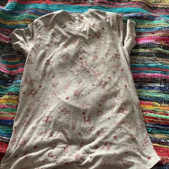 HARRY Potter small women’s top, grey and maroon - Picture 4 of 4